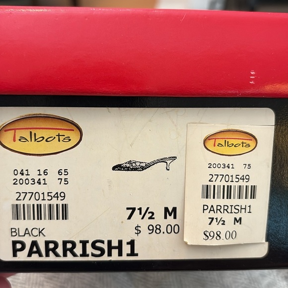 Talbots Parrish kitten heels size 7.5 M - Picture 5 of 5